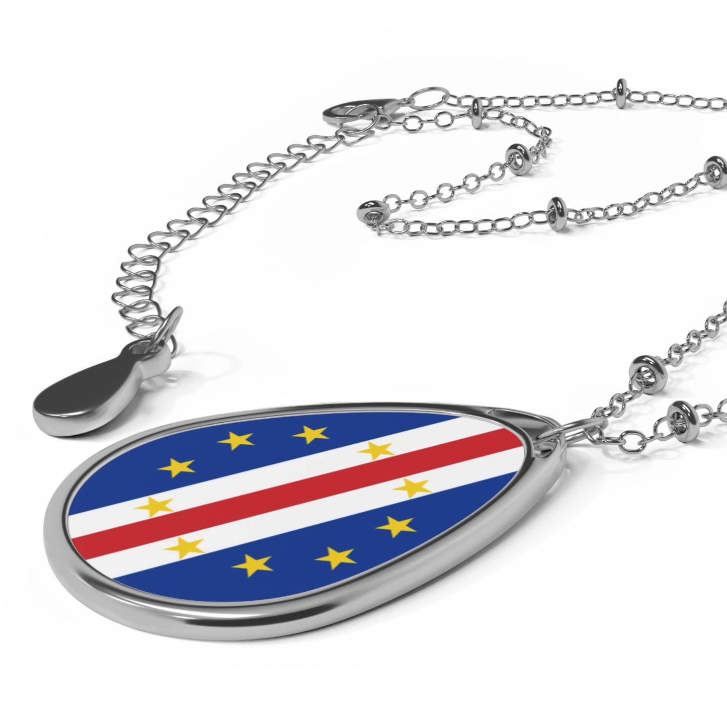 Necklace - Cabo Verde Oval Pendant