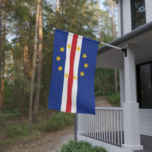 Flag House Banner - Cape Verde Flag Design